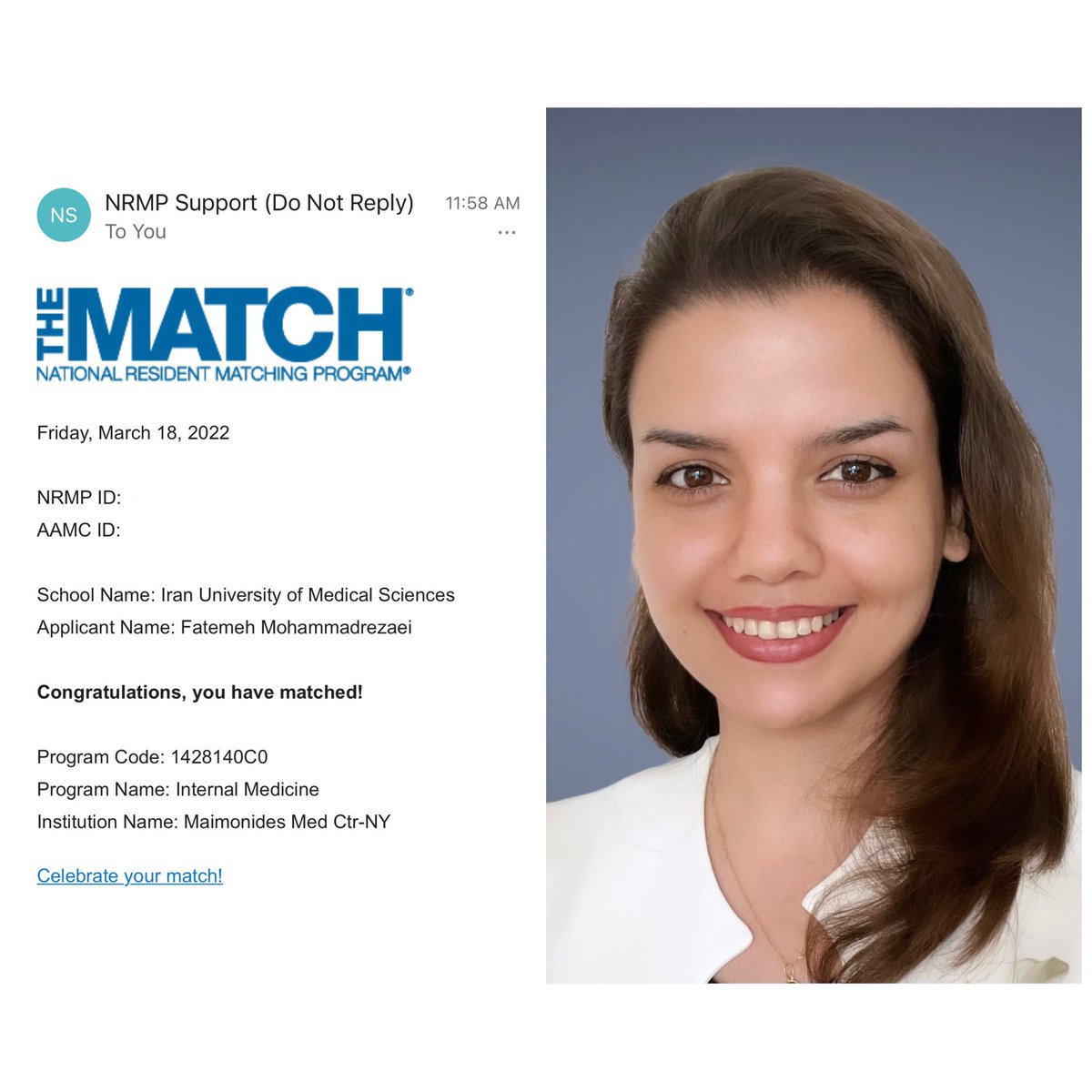 Fatemeh Mohammadrezaei tweet media