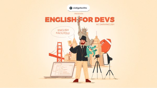 codigofacilito's tweet photo. En unos minutos inicia #EnglishForDevs nuestro show de inglés, con @darwinglish

Hoy hablamos del slang para standup meetings, y que son estas reuniones. Aprenderemos sobre future con will, con present continuous, y con going to.

Te esperamos en 10mins
https://t.co/GAO8ckGJPm https://t.co/dCK20pZijK