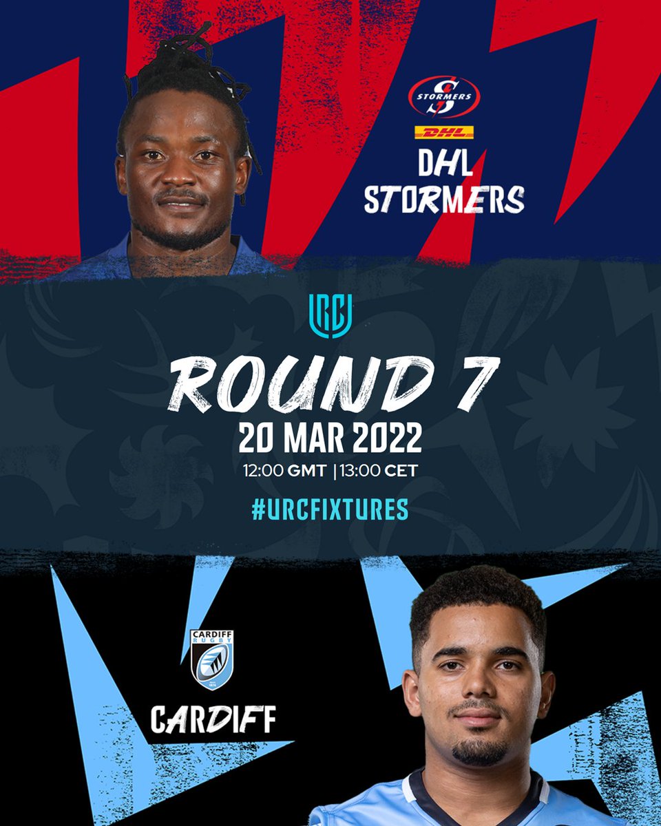 🙌 <a href="/THESTORMERS/">DHL Stormers</a> affronta <a href="/Cardiff_Rugby/">Cardiff Rugby</a> per concludere due weekend di rugby spettacolare nell'emisfero sud! 🙌  

#URC | #URCITA