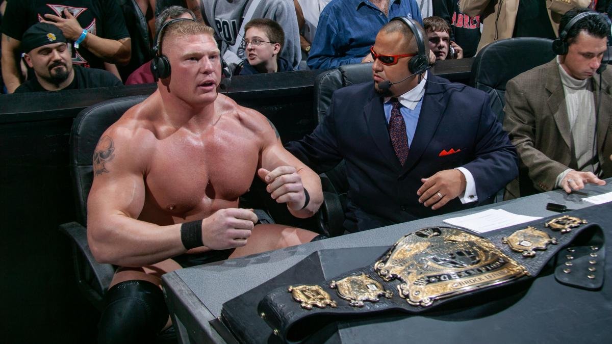 bonekrusher_'s tweet photo. 20 years ago today My fucking GOAT Debuted and became the Greatest Wrestler Of All Time. #BrockWeek #BrockDay https://t.co/qGHTOZ6SX8