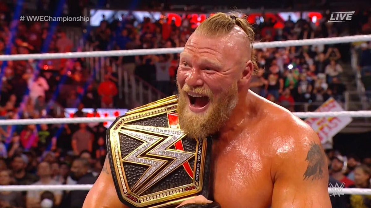 bonekrusher_'s tweet photo. 20 years ago today My fucking GOAT Debuted and became the Greatest Wrestler Of All Time. #BrockWeek #BrockDay https://t.co/qGHTOZ6SX8