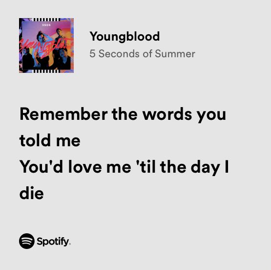 5 Seconds of Summer's 'Youngblood' Lyrics