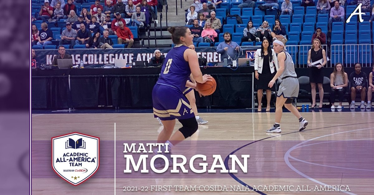 Avila_Athletics's tweet photo. KCAC Player of the Year.
First Team All-KCAC.
@Avila_WBBall's all-time leading scorer.
First Team Academic All-District. 

And now, the first First Team Academic All-American in #OurAvila history.

What can't she do? Congratulations Matti!

#EagleEmpire

https://t.co/9ucPmJJ69k https://t.co/7pyMGg57Un