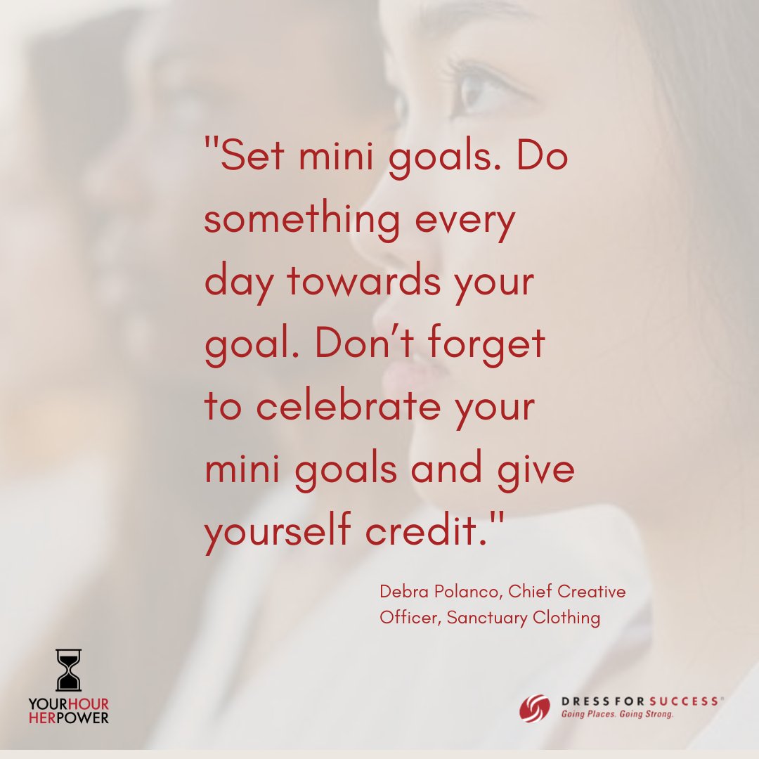 Women supporting women with words of encouragement from #DebraPolanco Chief Creative Officer at Sanctuary Clothing. #YHHP #WomeninLeadership #DFSWest #WomensHistoryMonth #WordsofEncouragement