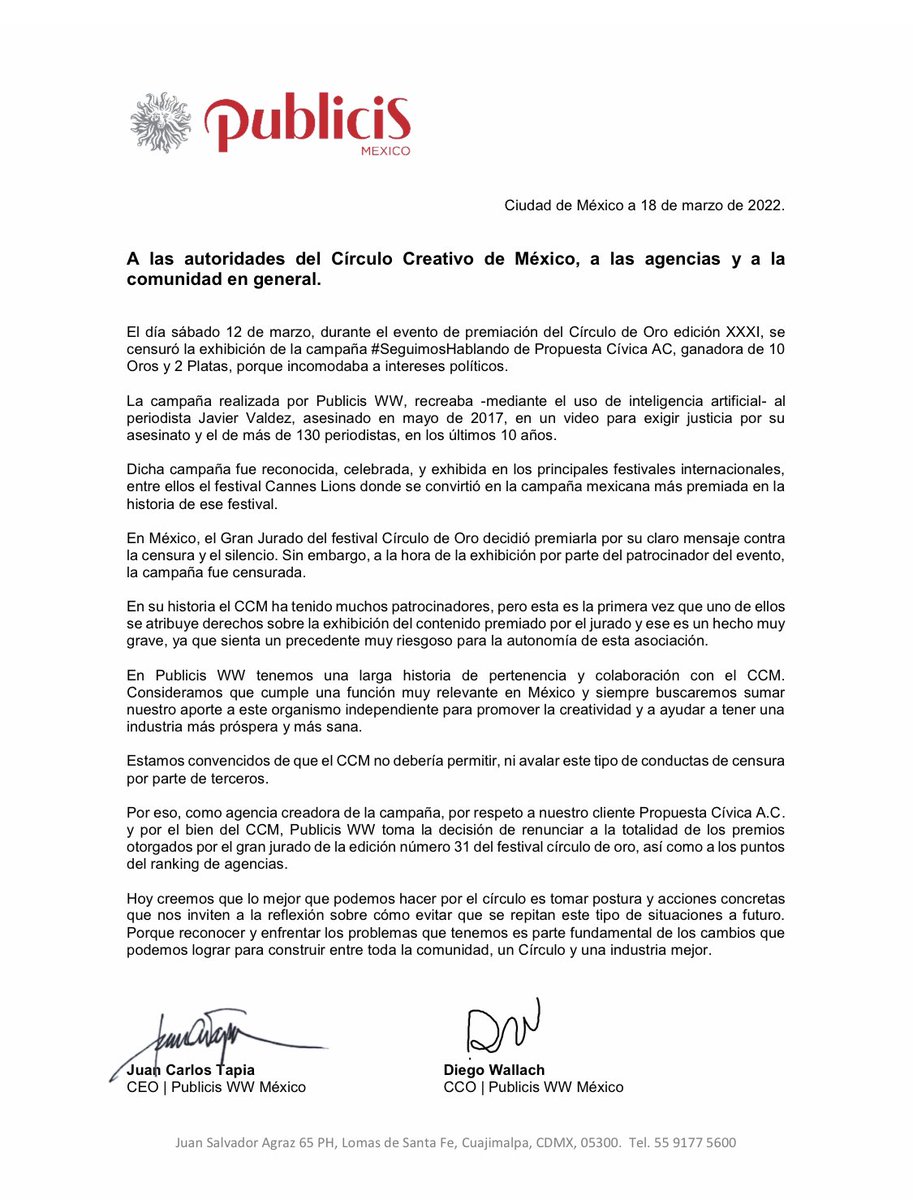 Nuestro punto de vista.