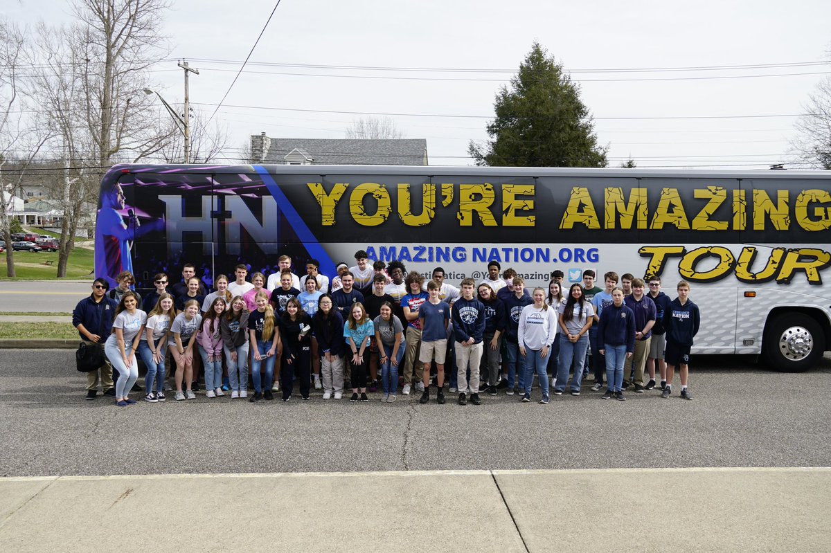 PCScrusaders's tweet image. We were blessed to have the opportunity to meet some phenomenal people today as part of the “You’re Amazing” tour. Our students left inspired by this amazing group! We will share more pictures.