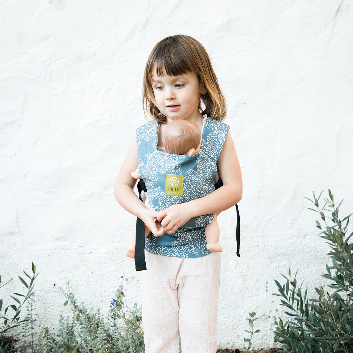 Our Doll Carriers are perfect for pint-sized pretend play! 
Pictured here in: Starfall