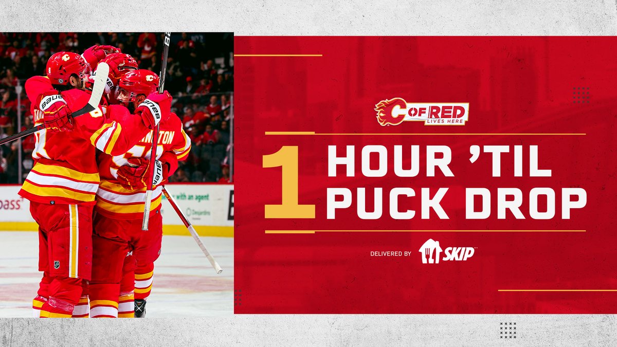 NHLFlames's tweet photo. Y'all ready?

@SkipTheDishes | https://t.co/dQShbakCm3 https://t.co/l2DWYRs72v