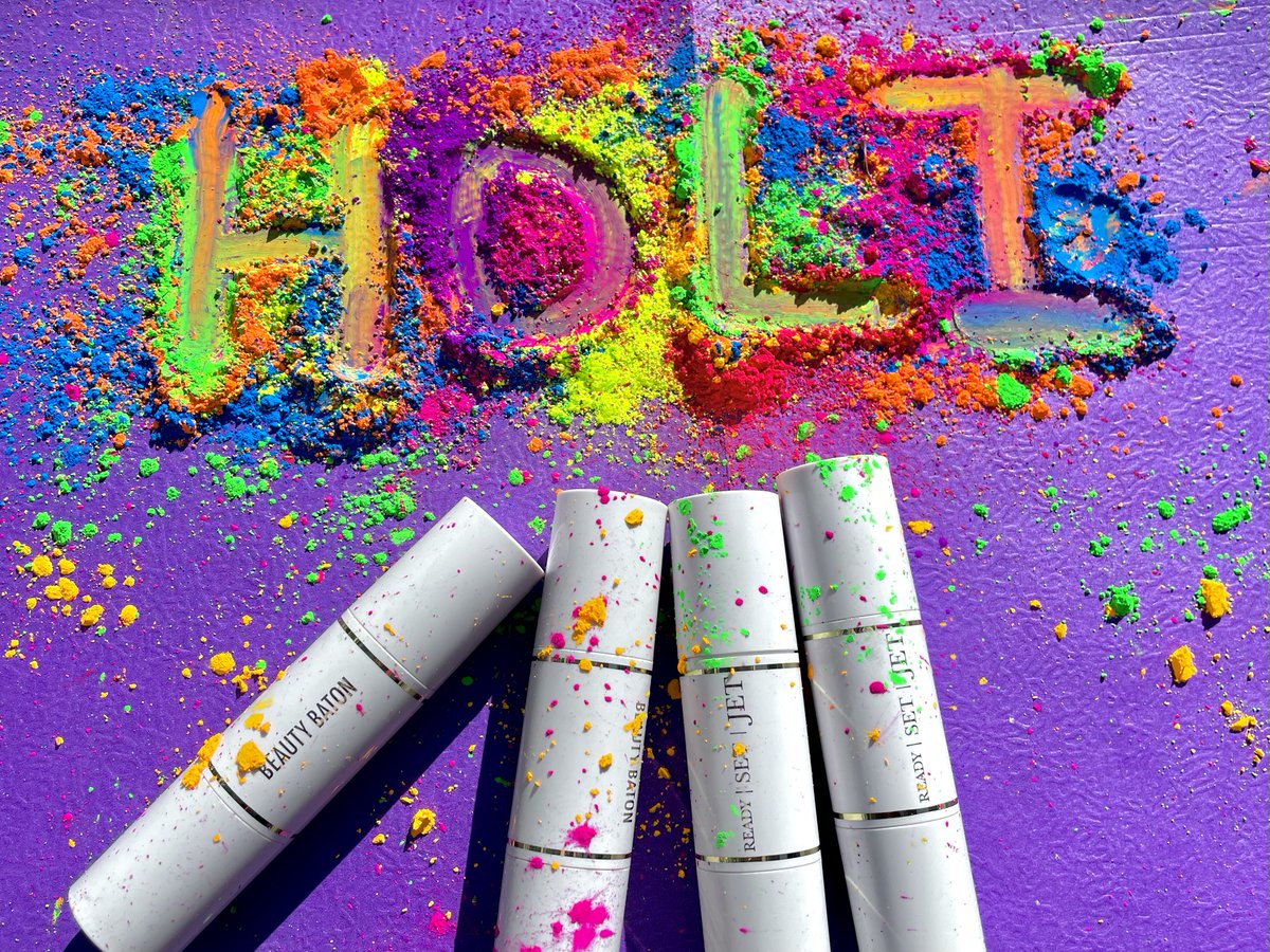 shopreadysetjet's tweet photo. In this lovely celebration of life and color, we celebrate our love for one another by sharing all the different shades of life and #PassingTheBaton to help another woman 👩🏻
Happy Holi from all of us at Ready Set Jet ✨ Live life in color! 💜💖🧡💚❤️💙
#Holi2022 #ReadySetJet https://t.co/Y38zhV0OjH