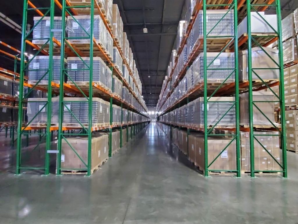 DillonToyotaLif's tweet photo. So #satisfying…our Warehouse Solutions team is finishing up this massive racking project and it looks AMAZING!  Interested in a storage solution? Contact us for a free consultation!
 
#palletracking #warehousesolutions #racking #storage #distribution #installation #design https://t.co/HtaRGXXoNf