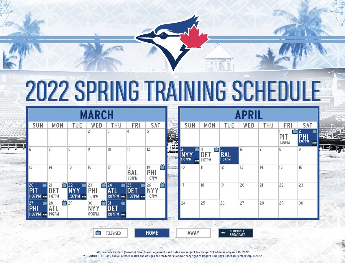 SiddallJoe's tweet image. Join Buck Martinez &amp;amp; me along with @thehazelmae on Sunday for our first @Sportsnet broadcast of #SpringTraining ⚾️🌴☀️ 📺 @BlueJays