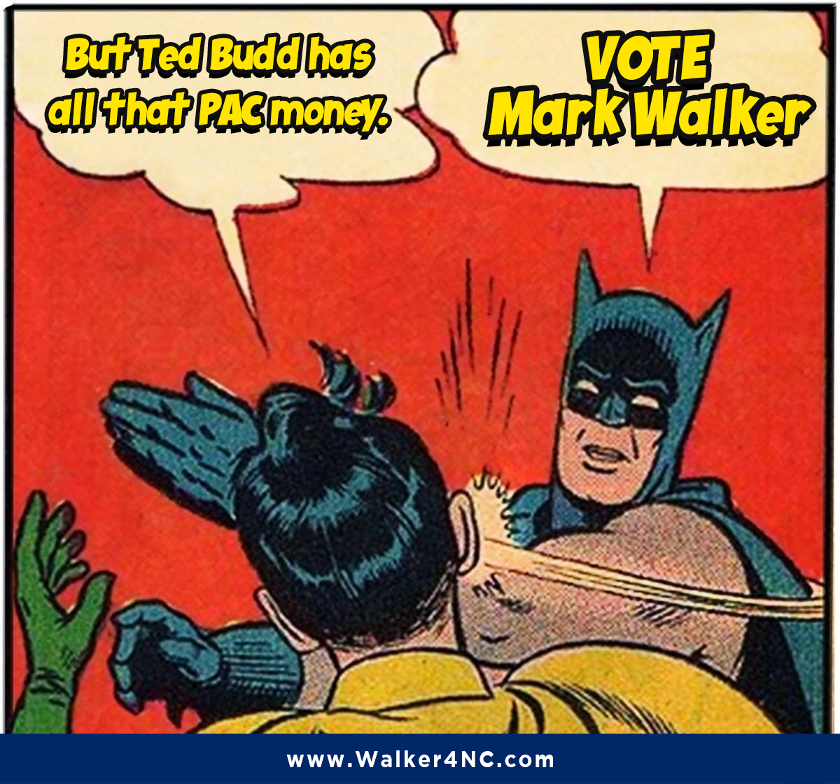 TrumpitC's tweet photo. WOWZA! I agree with Batman!
The U.S. needs NC's Mark Walker in the Senate
#MarkWalkerVictory https://t.co/AcYzPcZE5P