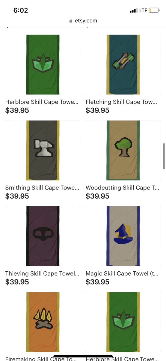ellechoppy's tweet image. 🤩 Skill Cape (towel) #GIVEAWAY 🤩

Win your choice of a trimmed or untrimmed RuneScape skill cape towel! All you have to do is:

✅ Follow me @ellechoppy
👍 Retweet AND Like this tweet

Winner will be selected on March 20th, 2022 at 6pm (EST)