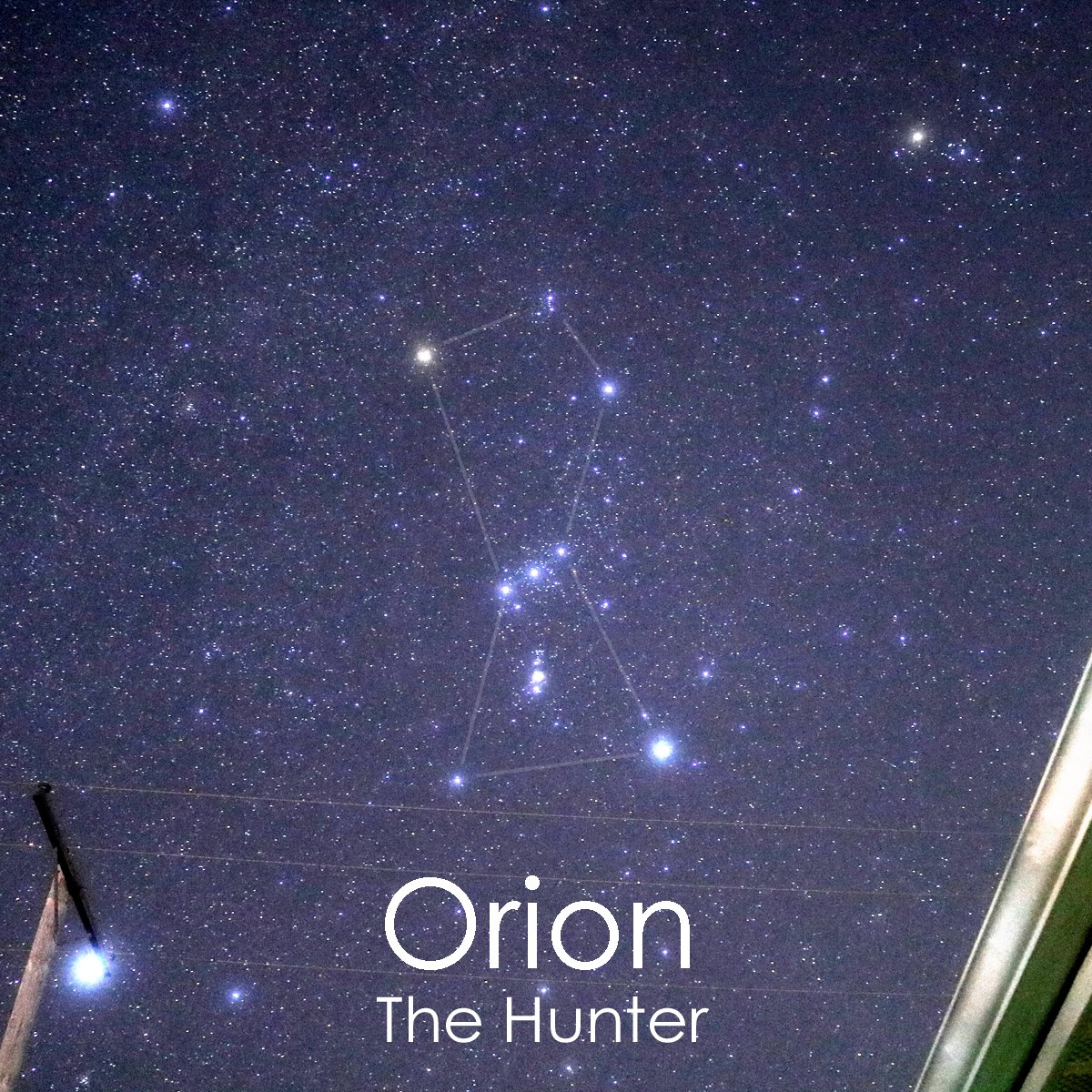 ronmscience's tweet photo. Finishing up my set of single-shot #winter #constellation portraits with the most famous of all: #Orion, the Hunter. Orion and the others can still be seen this month looking south (from the Northern Hemisphere) about halfway up the sky shortly after sunset. #astrophotography https://t.co/o79luTjI2z