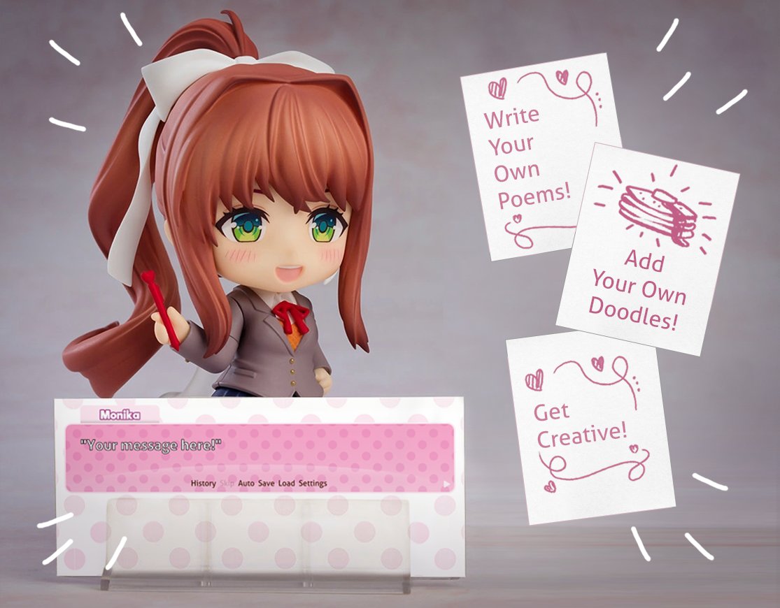 Monika Doki Doki Literature Club Print 