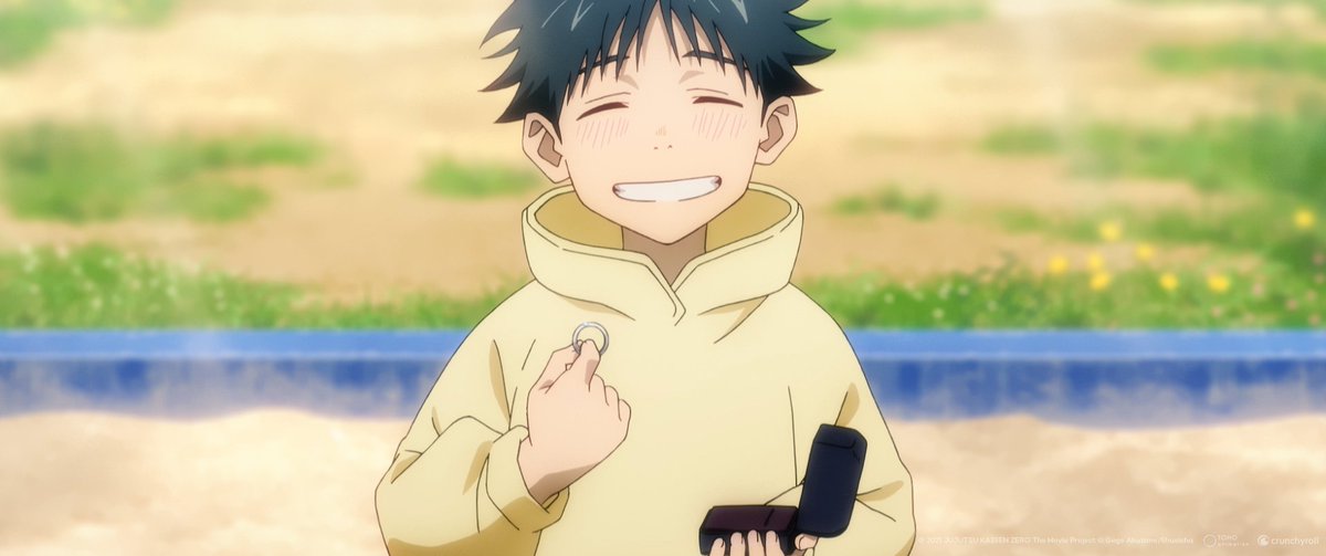 Jujutsu_Kaisen_'s tweet photo. Today's the day! JUJUTSU KAISEN 0 is in theaters now! Who else already has their tickets?? 🙌 #JJK0Movie https://t.co/AUE0Chy4rs