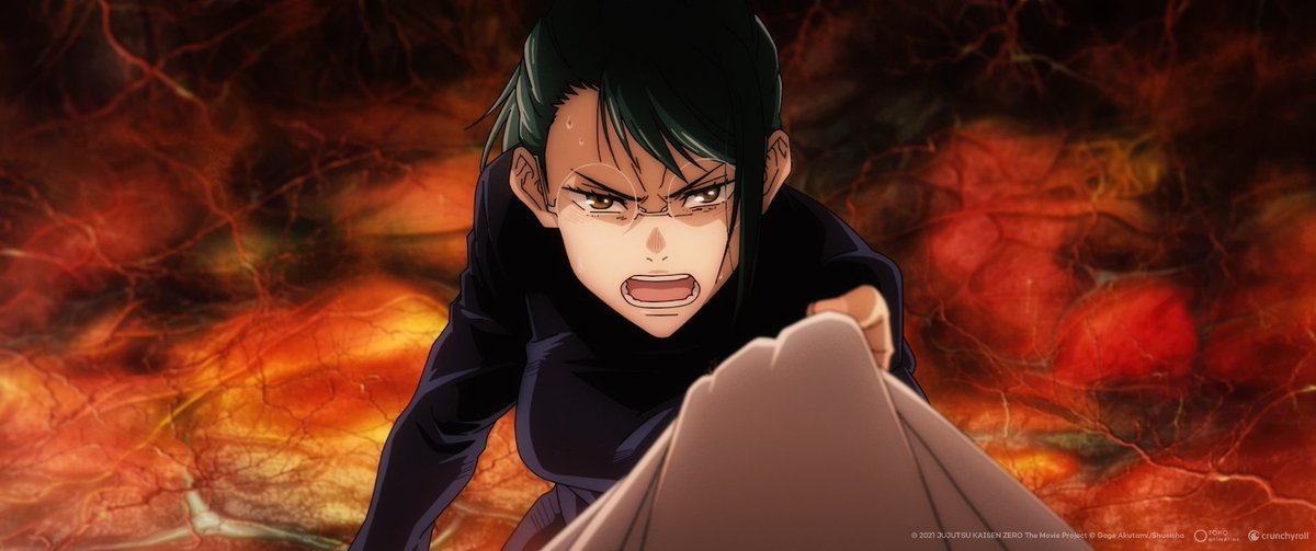 Jujutsu_Kaisen_'s tweet photo. Today's the day! JUJUTSU KAISEN 0 is in theaters now! Who else already has their tickets?? 🙌 #JJK0Movie https://t.co/AUE0Chy4rs