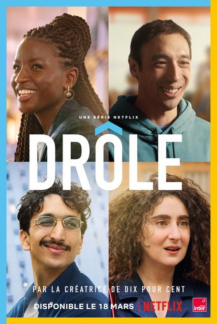 ZakOuille1's tweet photo. Hyper bien réussie #Drôle #Netflix de Fanny Herrero (dix pour cent) sur le monde du seul en scène… Gros coup de ❤️ pour Younès Boucif (Nézir) !! @YoonOnTheMoon https://t.co/032yGmVF0q