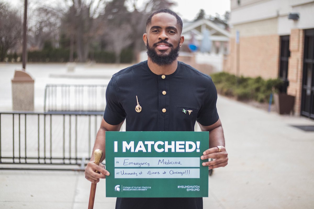 Everyone has been so instrumental in this journey. GOD, family, friends, myself.. Nights I cried because I almost gave up. Emergency Medicine is the love of my life and I'm so happy I get to practice where I wanted 🙏🏾☝🏾. My next chapter begins 😉👨🏾‍⚕️🎉🎉 #MatchDay2022 #Match2022