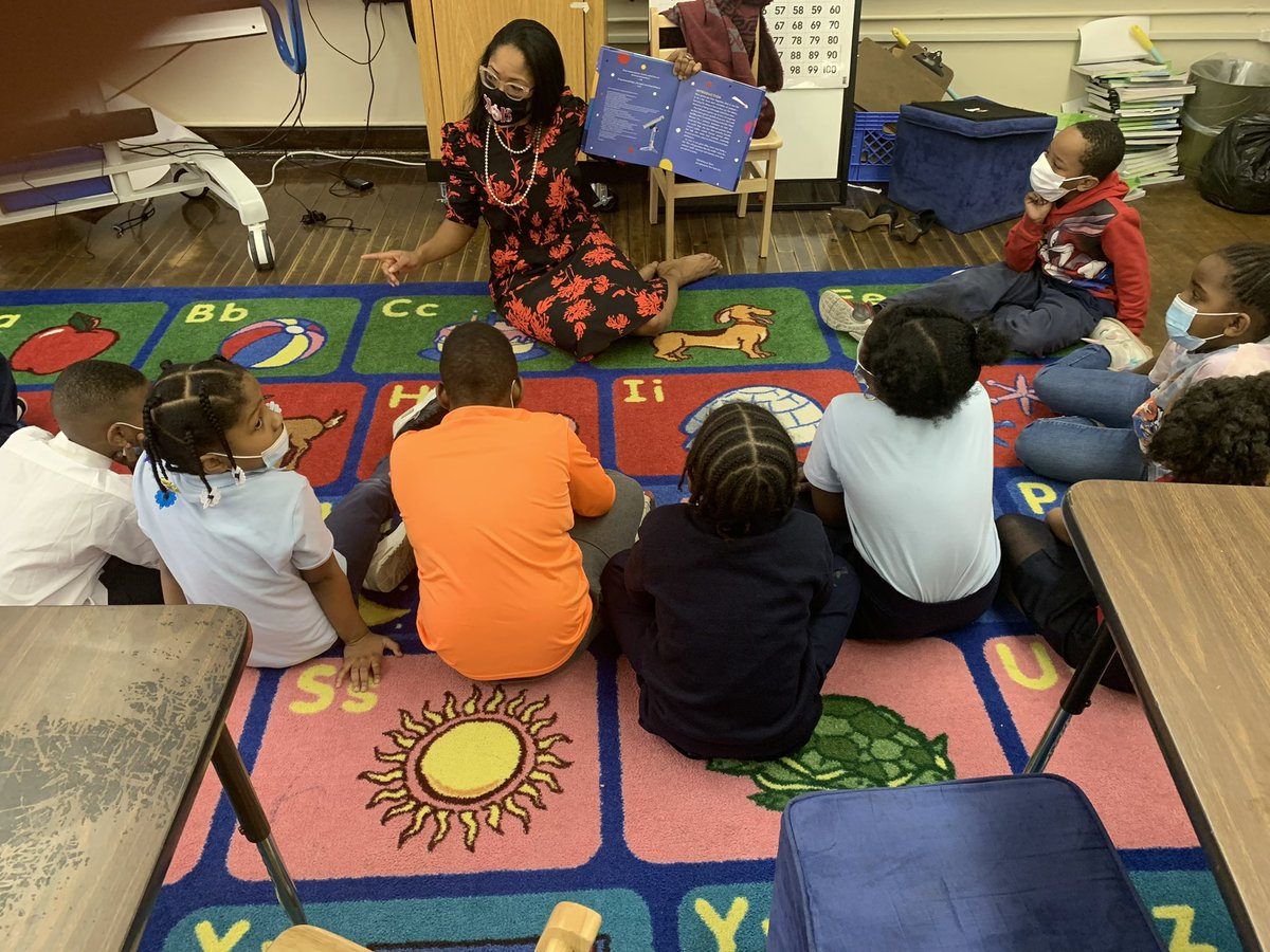 So elated that the lovely ladies of #DeltaSigmaTheta Detroit joined our scholars for Reading Month!