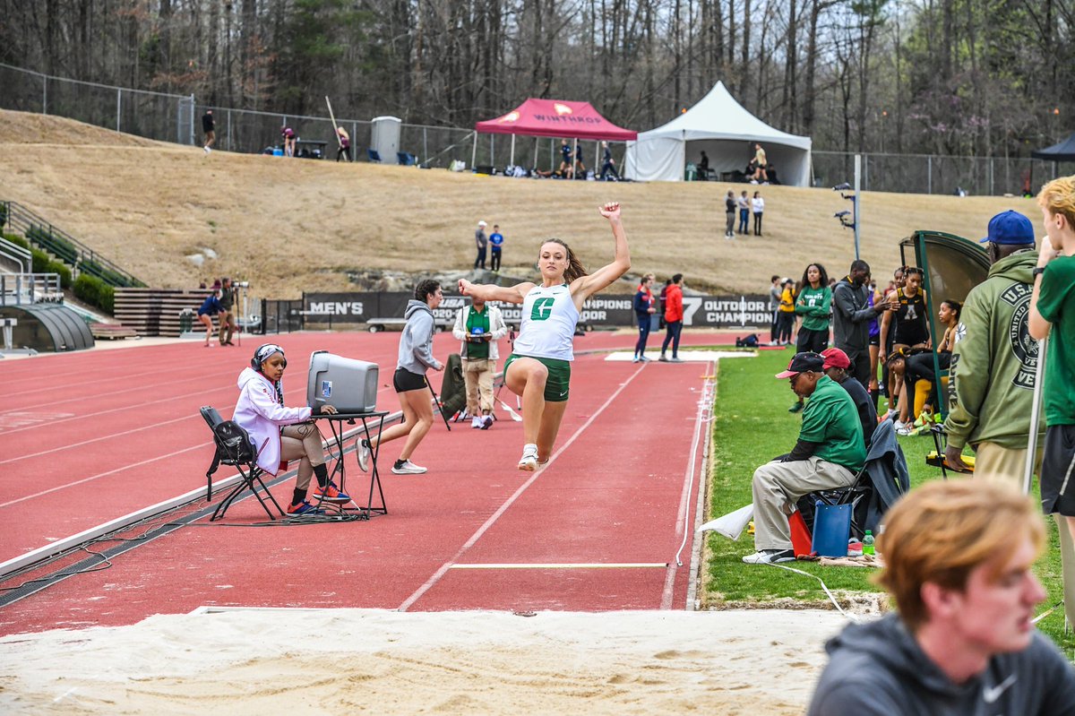 CharlotteTFXC's tweet photo. Alex wolf wins in the women’s long jump with a PB mark of 5.85!! 

#GoldStandard https://t.co/eQN91RcVIK
