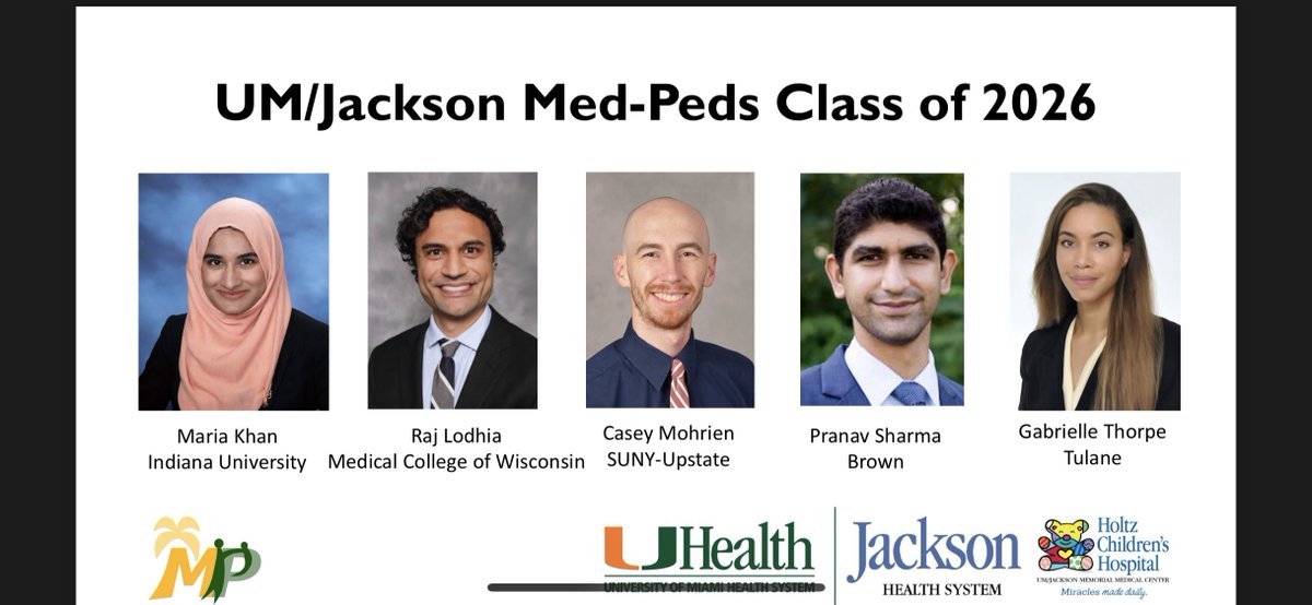 *Drumroll* Introducing the newest leaders and gamechangers of the Med Peds specialty, otherwise known as our incoming Class of 2026! #Newterns #MP4L #MedPedsForLife #MiamiMedPeds #LetsGoCanes #MiraclesMadeDaily  Welcome!!!! We can't wait for how you all will change the world!