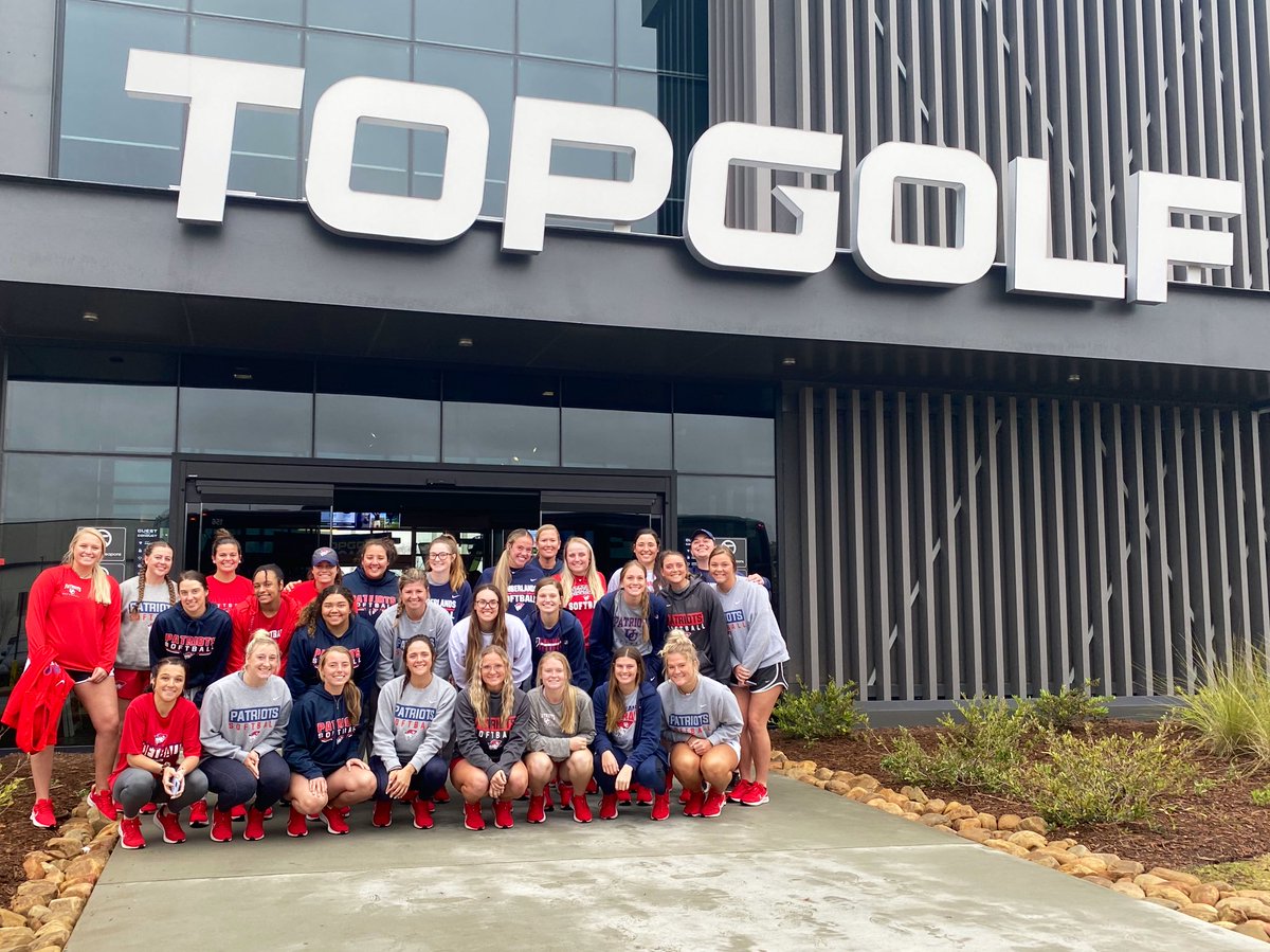 Traded in bats for clubs today at Topgolf!

We’ll be back on the dirt tomorrow for a doubleheader against Georgia Gwinnett