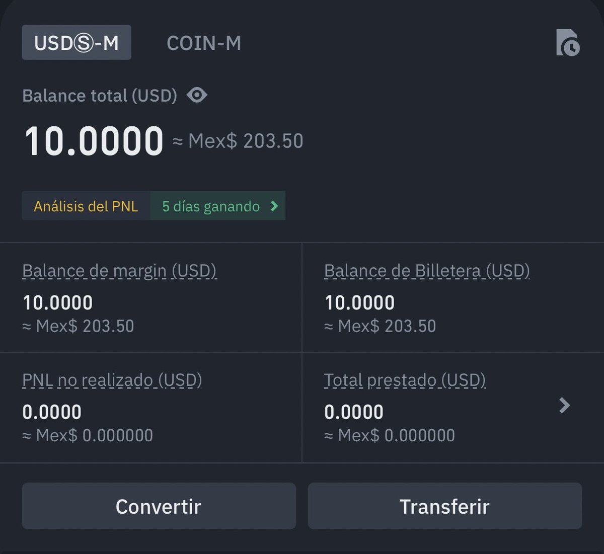 jajdfbf's tweet photo. Puse 10 USD ($200 pesos MXN) en una cuenta de futuros de binance para operar ya que no cuento con más dinero, intentaré hacer crecer esta cuenta tanto como pueda, puede que no llegue a nada, pero al menos lo intentaré. https://t.co/JVUFPTJPmq