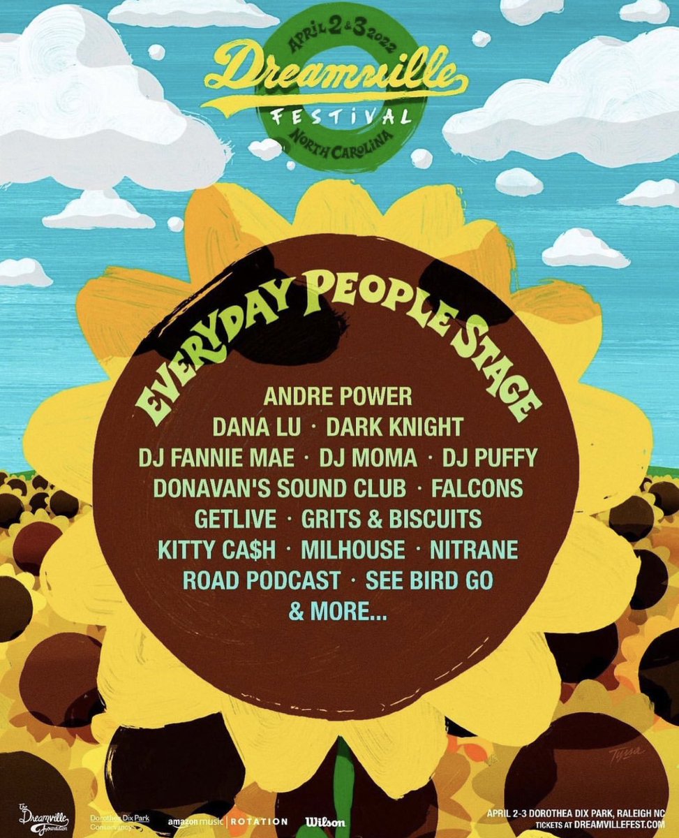 ROADPodcast (@roadpodcast) on Twitter photo Who's coming to North Carolina!?🌻✌🏼😜
...
Come see <a href="/RoadPodcast/">ROADPodcast</a> at <a href="/DreamvilleFest/">Dreamville Fest</a> April 2nd + 3rd recording "Live Podcast Interviews" and performing on the <a href="/EverydayPPL/">Everyday People</a> stage! 🙌🏼🌻🍹 Who's coming to North Carolina!?🌻✌🏼😜
...
Come see <a href="/RoadPodcast/">ROADPodcast</a> at <a href="/DreamvilleFest/">Dreamville Fest</a> April 2nd + 3rd recording "Live Podcast Interviews" and performing on the <a href="/EverydayPPL/">Everyday People</a> stage! 🙌🏼🌻🍹