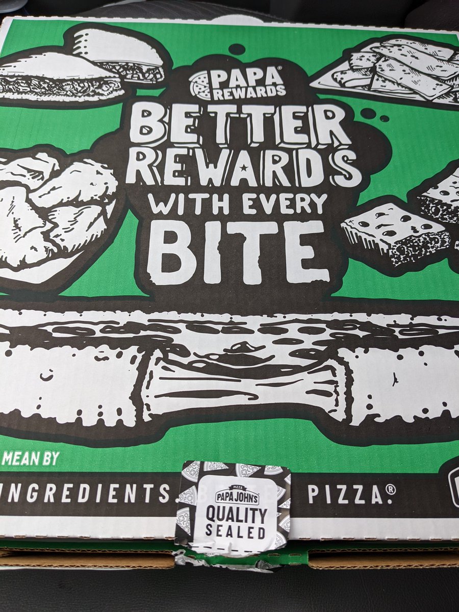 robebur's tweet image. What do you do when the score is 7-2? Thanks @Caps and @PapaJohns  for half priced pizza!!