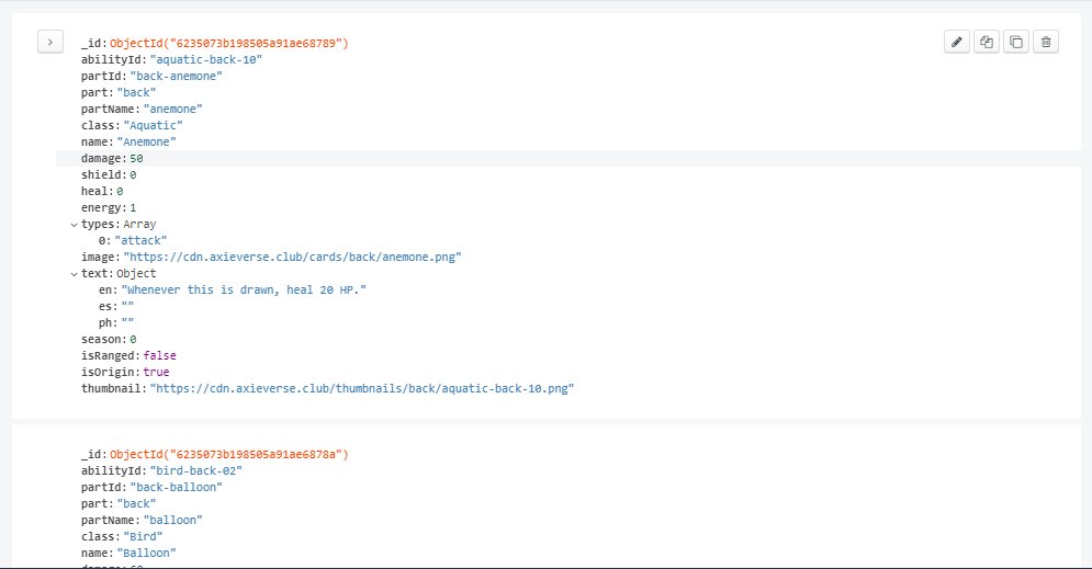 ddumst's tweet photo. Habemus database de todas las cartas de Origin de @AxieInfinity @AxieInfinity_ES !! 

Solo nos faltan los textos en español y tagalog

#AxieTools #AxieEsports https://t.co/oUbzsERYDH