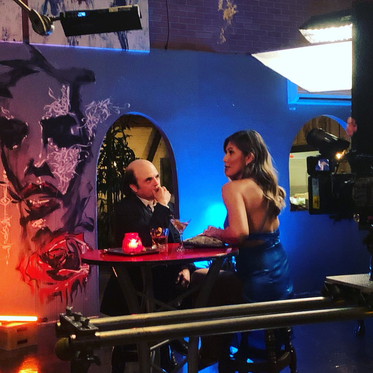 AoCshow's tweet photo. @michaeldsee (as Ian Dick) and @rainvaldez (as Evelyn Quinn) — and just where is @ShaanDasani (Guy…Guy Longani)?! #agentofchange #indiefilm https://t.co/rrFLkRBiHl