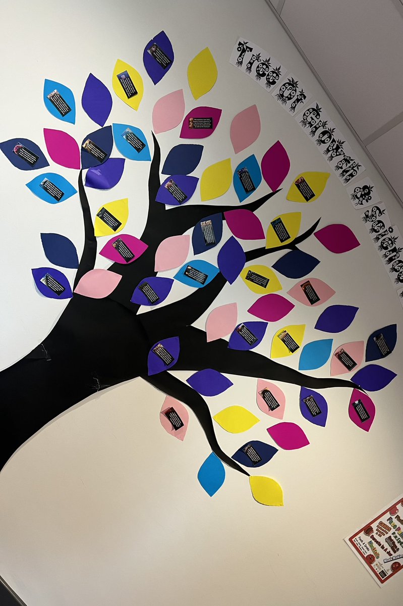 To mark our participation in <a href="/ScienceWeekUK/">British Science Week</a> #BSW22 we created a blooming tree, full of facts on #growth with key scientists and their invaluable work. Pupils can take bite size information as they use the corridor with a lasting impact 💜 <a href="/BronteGirls/">Bronte Girls' Secondary Academy</a>
