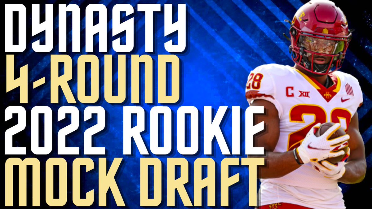 Dropped a 4-round rookie mock draft on the channel. See who gets overdrafted.

Watch: youtu.be/SnjfDzD1BkU

Hit that subscribe button so you don't miss the next show.

<a href="/MyFantasyLeague/">MyFantasyLeague.com</a>
