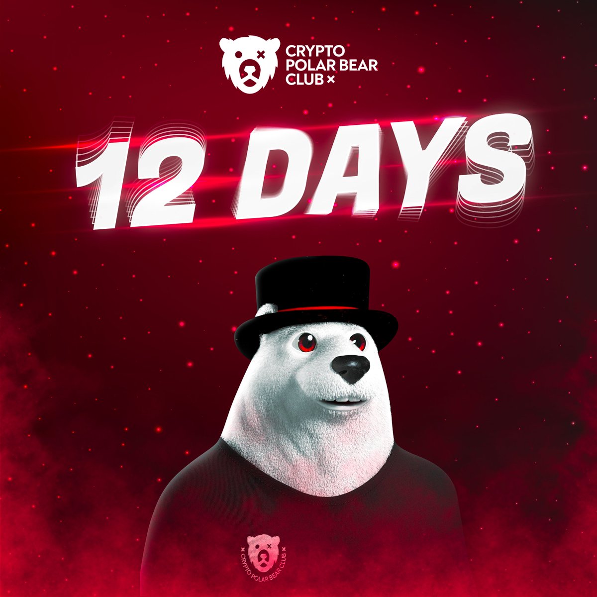 Just 12 Days until the Crypto Polar Bear Club launch 🚀

🪄 Whitelist Raffle Registration is NOW OPEN! Link in Bio.

❗️Must complete all steps to enter the CPBC raffle whitelist giveaway: RT ✚ Follow <a href="/CPolarBearC/">Crypto Polar Bear Club (CPBC)</a> ✚ Tag!

Join our discord to see if you qualify for the whitelist.