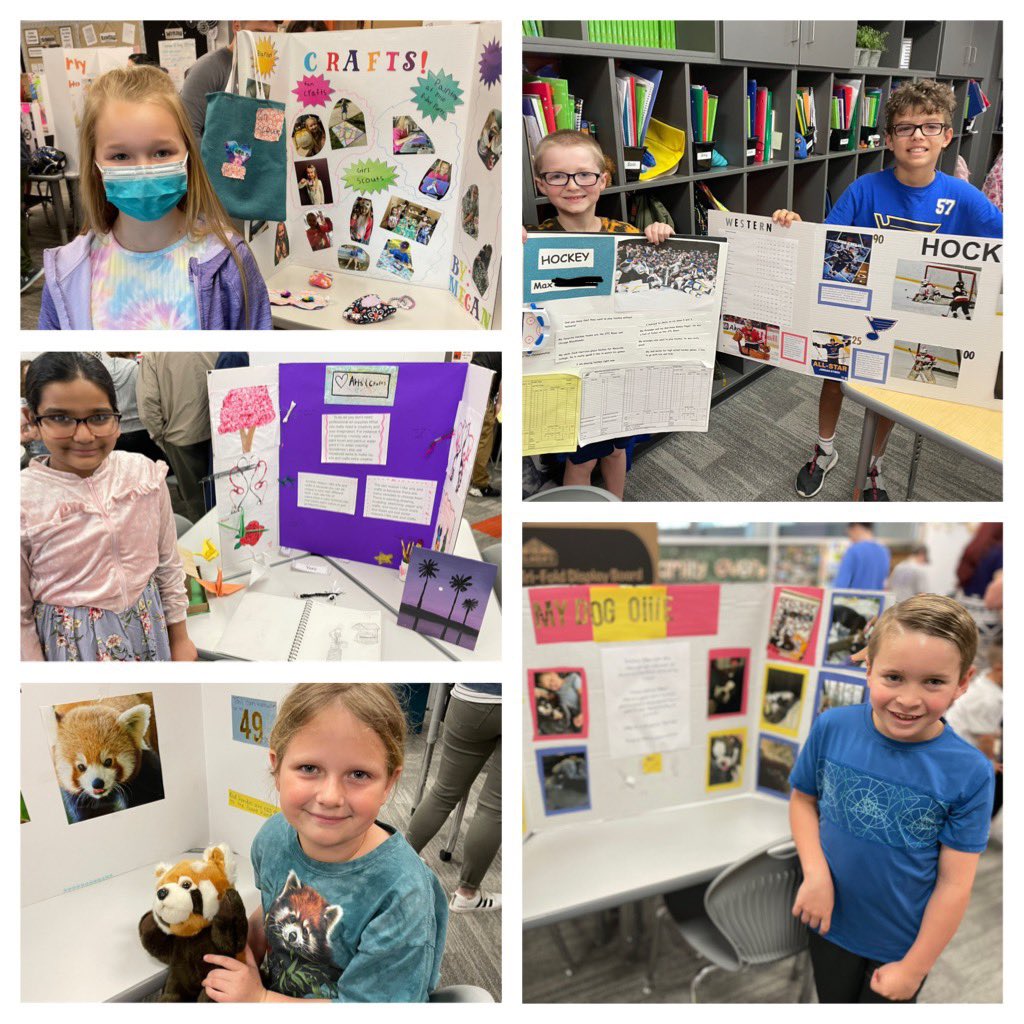 Today EE students got to share their passions with staff and parents through their Passion Projects. It was so great to see the joy on their faces as they talked about the things they love! <a href="/EurekaElemAP/">Shannon Smith</a> <a href="/rockwoodschools/">Rockwood School Dist</a>