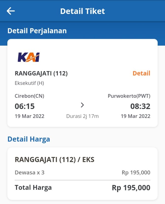 teididaytida's tweet photo. @KAI121 Bisa mudik tanpa skrining + pake tarif khusus, yuhuuu... Terima Kasih KAI https://t.co/Z0PWN4Zs1j