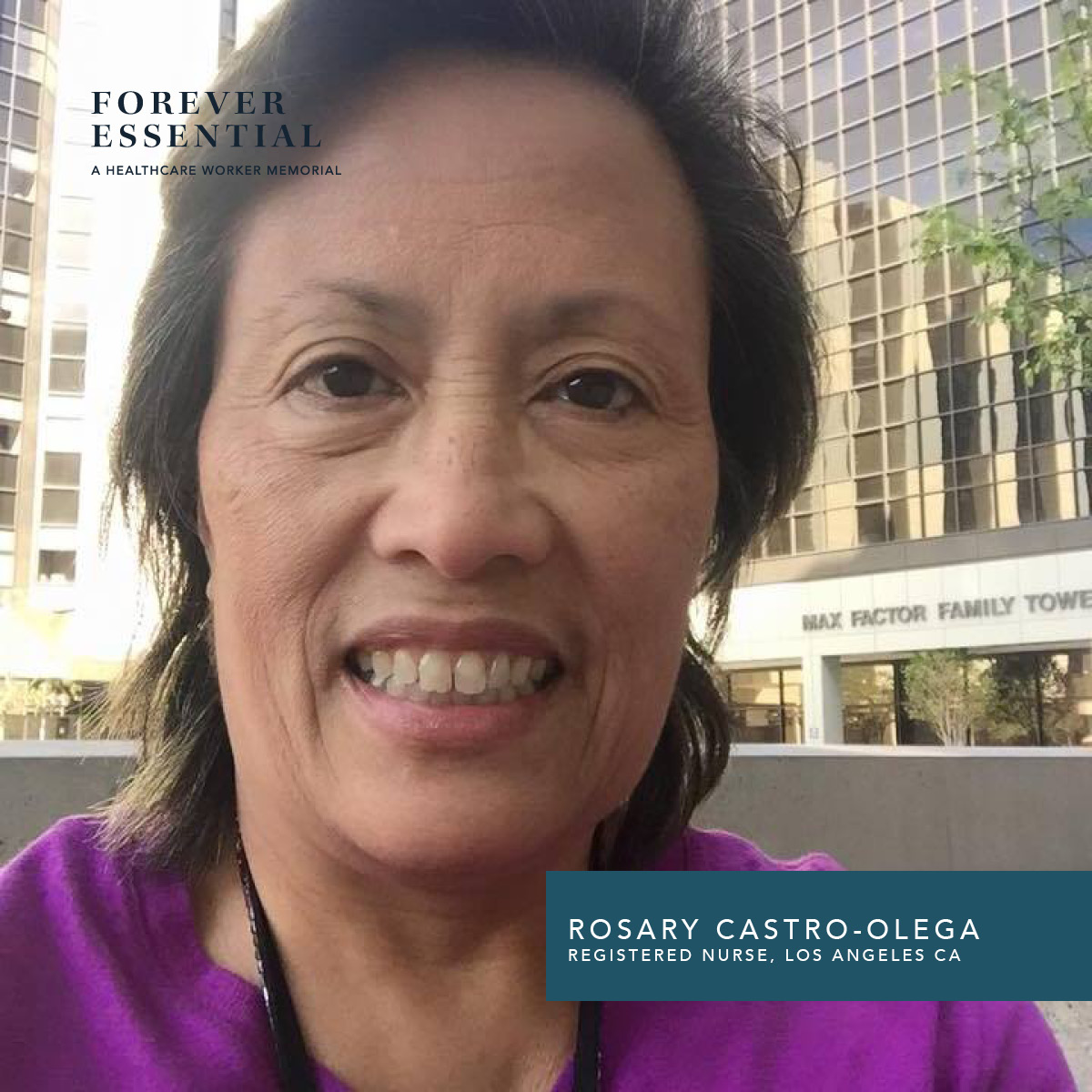freveressential's tweet photo. Rosary was a joyful, supportive mom and a huge LA Lakers fan. She even bought a nosebleed seat to watch Kobe Bryant’s last game. Rosary was 63 and leaves behind 3 daughters, a husband, and 5 siblings — including her twin sister, with whom she loved to disco dance.  #COVIDMemorial https://t.co/wFeWw6a8NZ