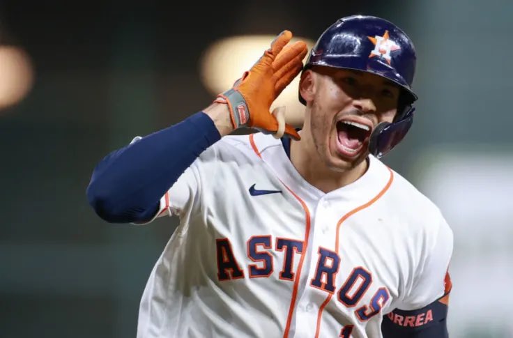 KarlKlappsman's tweet photo. Carlos #correa is close to signing with the New York #yankees sources tell @GrundleSports 

Yankee locker room is expecting a shakeup in the next 24-48 hours
#yankees #mlb https://t.co/hIcacXlhzc