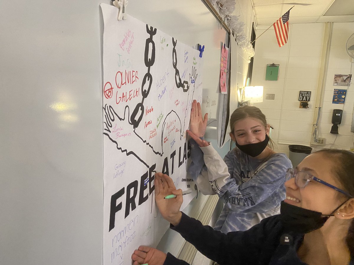 Comma Escape Room 2022 - lots of fun heading into the weekend!