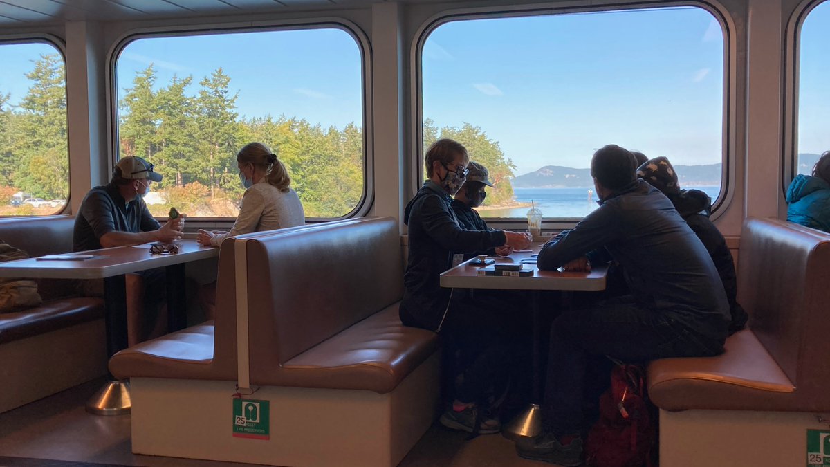 Friendly reminder, ferry friends! A face covering is still required for all our riders and employees in public areas of our vessels and terminals. Our system is regulated by the federal government and falls under the 
<a href="/CDCgov/">CDC</a>'s public transportation order: cdc.gov/quarantine/mas…