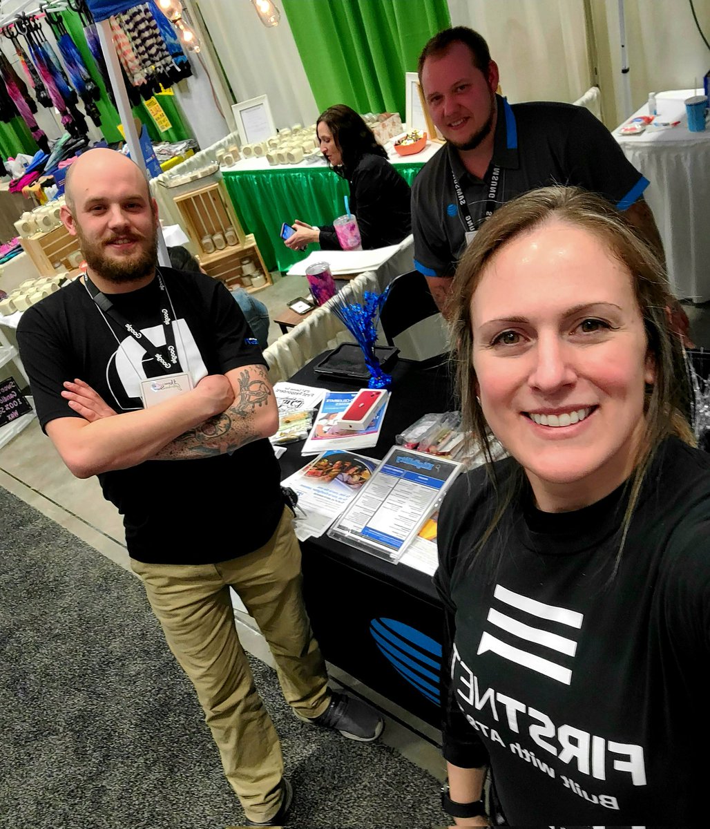 Premier Technologies at the Syracuse Home and Garden show. Smiles for miles. <a href="/J_Komenski/">Jason Komenski</a> <a href="/AmarisPorrata/">Amaris Porrata/Client Solutions Executive S1</a> <a href="/NDixon121212/">Nicole Dixon</a> <a href="/swat_east/">EastRegionSWAT #SWATsUP</a> #swatsup <a href="/OneNYNJ/">OneNYNJ</a>