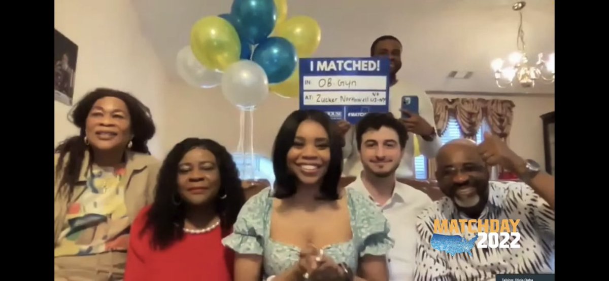 DrPiinkShoes's tweet photo. NYC is calling! On July 1st, I’ll join the Zucker SOM at Hofstra/Northwell’s Ob-gyn residency as a prelim resident! Wish me luck, y’all! 🙏🏾 #MatchDay2022 #gyngang #obgyn #blackfemaledoc https://t.co/Pceg9Qraw1