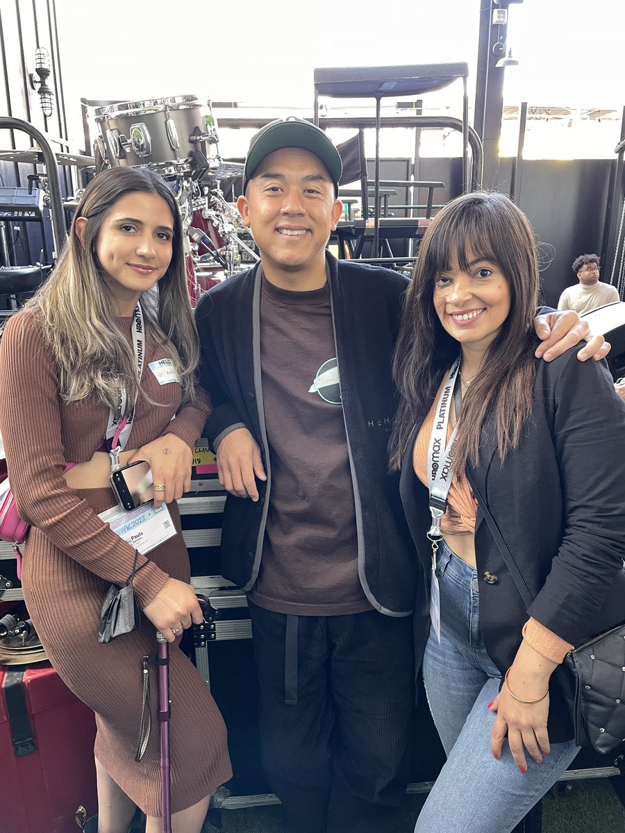 Panel with <a href="/Maliha_z_Art/">Maliha | Artist , Author</a> and #bobbyhundreads in #metaverse Creator Economy today by <a href="/Meta/">Meta</a> &amp; <a href="/RollingStone/">Rolling Stone</a> blew my mind. @pauuzzo #sxsw #sxw2022 #NFT #Metaverse #ContentCreator #NormalizeDifferent #DisabilityAwareness