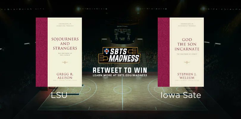 SBTSadmissions's tweet photo. This series from @crossway is one of our favorites! Again, we have two Systematic Theologians, Gregg Allison and Stephen Wellum, going head to head. Who will win? RT for a shot at the winning book! 🖋️ 📚 https://t.co/HNrYzVnM6f