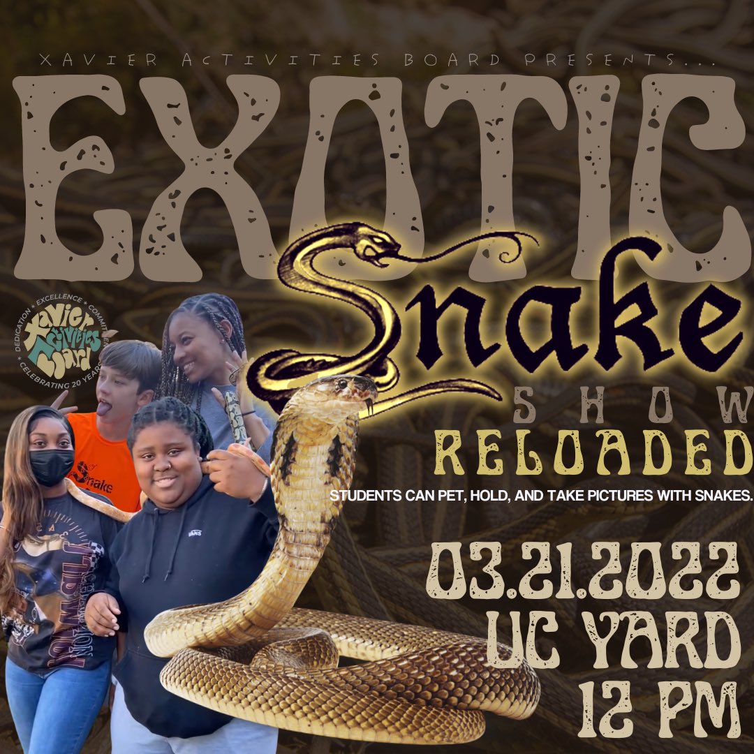 Xavier Activities Board tweet media