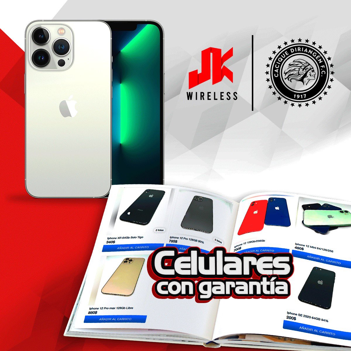 Diriangen_FC's tweet photo. Revisa el catálogo de productos semi-nuevos en #JKWireless , con toda la garantía.👌🏽
📍Encuéntralos de los semáforos de la Vicky 10 vrs abajo.
#ImperioDelSur #SomosCaciques #VamosPorTodo #JKWIRELESS #DiriangénXsiempre 🤍🖤 https://t.co/zG00t3TDKV