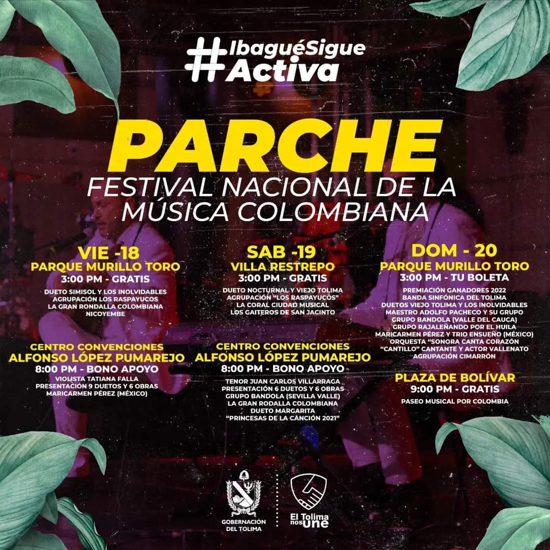SexologoJulian's tweet photo. #jammingfestival #Ibague #IbagueSigueActiva https://t.co/8j9m266jeH