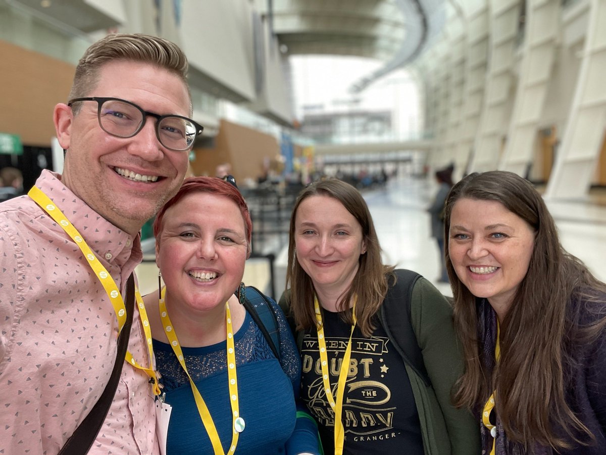 And just like that, #macul22 is over. Our first in-person conference in 3 years was awesome, and I’m already thinking about #macul23 in Detroit! @billvanlooteach, <a href="/mrs_newton/">Mrs. Newton</a>, <a href="/julielibrarian/">Julie Darling</a>, and I had a great time presenting, connecting, and collaborating. <a href="/A2STEAM/">A2STEAM</a> <a href="/A2schools/">A2 Public Schools</a>