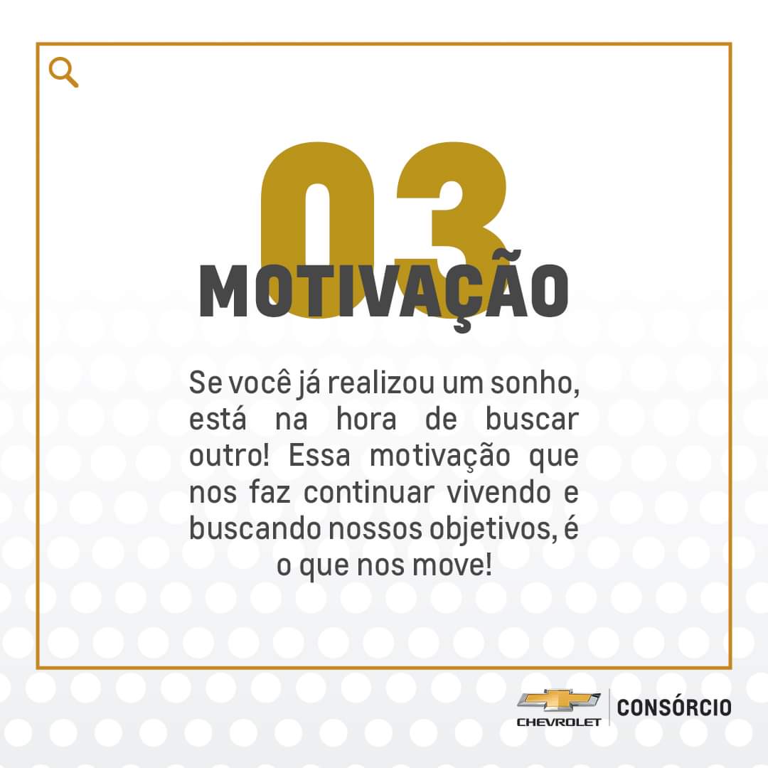chevroletonline's tweet photo. Se você está precisado de motivação para realizar seu sonho, aqui estão 3 motivos para te impulsionar!

Não desista dos seus objetivos e renove as suas esperanças! Aqui no Consórcio Chevrolet você recebe todo o apoio que precisa.

#Chevrolet #Familia #Consorcio #Business #Carro https://t.co/uVm81z1ZXF